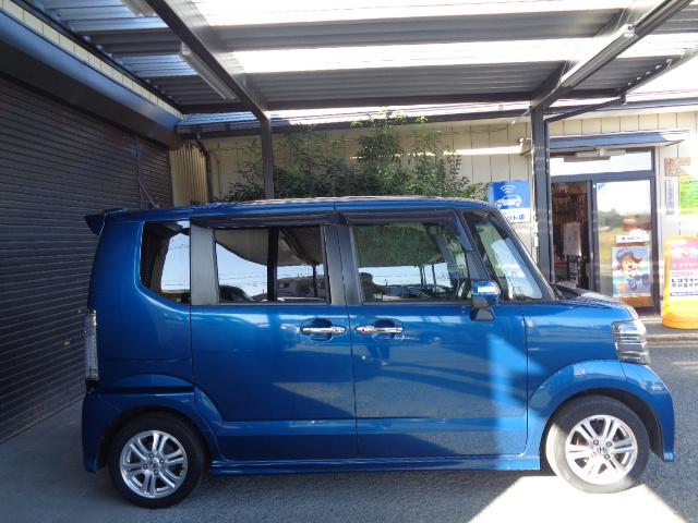 Ｎ－ＢＯＸカスタム Ｇ・Ｌパッケージ　禁煙車　カロッツェリアナビ／ＴＶ／ＣＤ／Ｂｌｕｅｔｏｏｔｈ　ＥＴＣ　左パワスライドドア　純正１４インチアルミ　ＨＩＤヘッドライト　ベンチシート　プッシュスタート　スマートキー２本（17枚目）