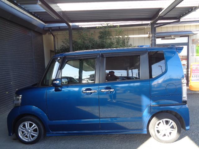 Ｎ－ＢＯＸカスタム Ｇ・Ｌパッケージ　禁煙車　カロッツェリアナビ／ＴＶ／ＣＤ／Ｂｌｕｅｔｏｏｔｈ　ＥＴＣ　左パワスライドドア　純正１４インチアルミ　ＨＩＤヘッドライト　ベンチシート　プッシュスタート　スマートキー２本（18枚目）