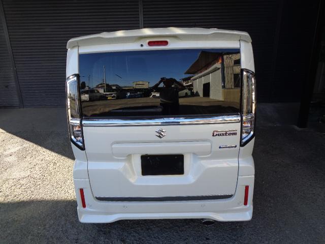 スペーシアカスタム ハイブリッドXSターボ 4WD 禁煙車 純正メモリーナビ/TV/Bluetooth 全方位モニター 両側パワースライドドア純正15インチアルミ DOPグリル/ドアミラー/バックドアガーニッシュ スペアタイヤ スマートキー2本(10枚目)