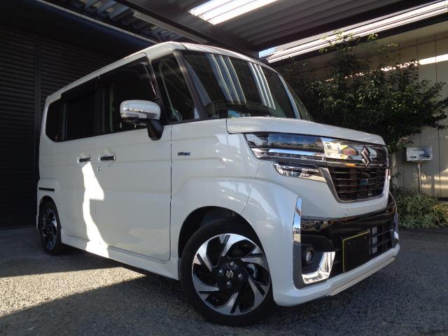 スペーシアカスタム ハイブリッドXSターボ 4WD 禁煙車 純正メモリーナビ/TV/Bluetooth 全方位モニター 両側パワースライドドア純正15インチアルミ DOPグリル/ドアミラー/バックドアガーニッシュ スペアタイヤ スマートキー2本(49枚目)