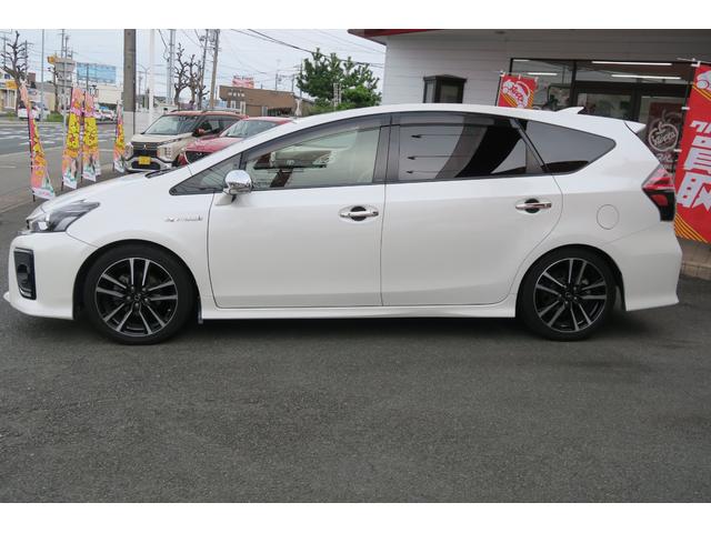 プリウスアルファ Sツーリングセレクション・G’s LEDヘッドランプ ローダウンスプリング 18インチアルミ スポーツシート 社外ナビ フルセグTV バックカメラ スペアキー有(23枚目)