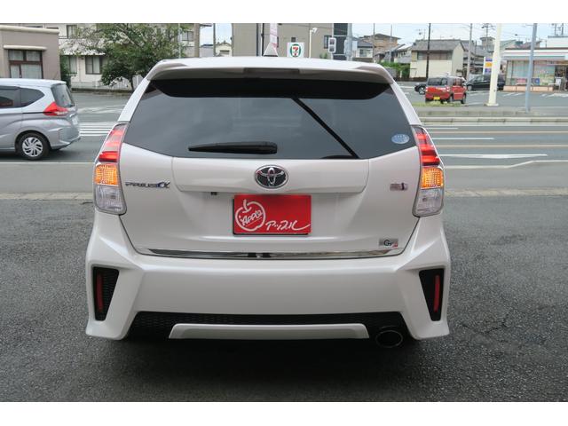 プリウスアルファ Sツーリングセレクション・G’s LEDヘッドランプ ローダウンスプリング 18インチアルミ スポーツシート 社外ナビ フルセグTV バックカメラ スペアキー有(24枚目)