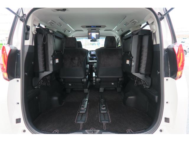 アルファードハイブリッド SR 純正後席ディスプレイ 純正9インチナビ LEDヘッドランプ パワーバックドア 両側パワースライドドア LEDヘッドランプ 前席パワーシート クルーズコントロール スペアタイヤ バックカメラ(42枚目)