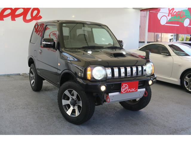 ジムニー クロスアドベンチャーＸＣ　キーレス　ハーフレザーシート　シートヒーター　ＥＴＣ　ＨＩＤヘッドライト　社外ディススプレイオーディオ　社外フロント　リアバンパー　社外テール　社外マフラー　２インチリフトアップ（5枚目）