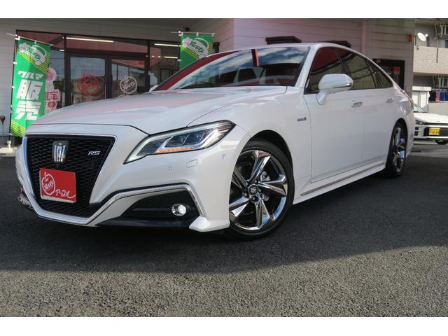 クラウンハイブリッド ＲＳアドバンス　３眼ＬＥＤ　ヘッドアップディスプレイ　パノラミックビューモニター　レーダークルーズコントロール　デジタルインナーミラー　サンルーフ　ハーフレザーシート　カードキー　セーフティセンス　ステアリングヒータ（25枚目）