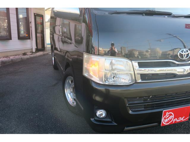 ハイエースバン ロングスーパーGL 買取車ダイレクト販売 フルシートカバー HID 社外コンビステアリング 社外15インチアルミ キーレス(29枚目)