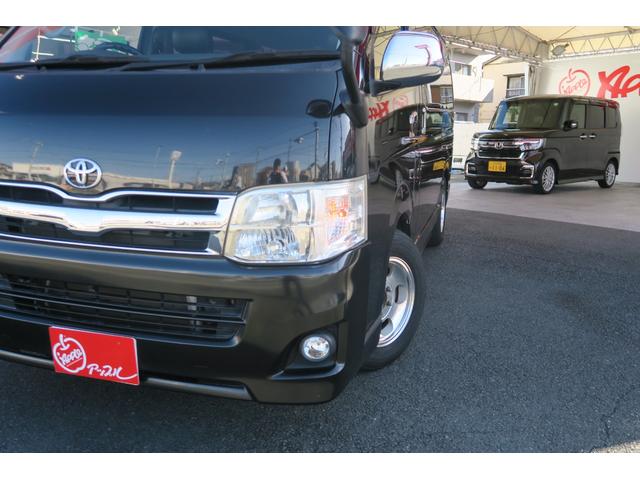 ハイエースバン ロングスーパーGL 買取車ダイレクト販売 フルシートカバー HID 社外コンビステアリング 社外15インチアルミ キーレス(30枚目)