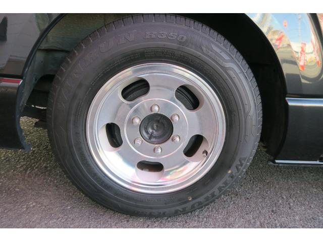 ハイエースバン ロングスーパーGL 買取車ダイレクト販売 フルシートカバー HID 社外コンビステアリング 社外15インチアルミ キーレス(42枚目)