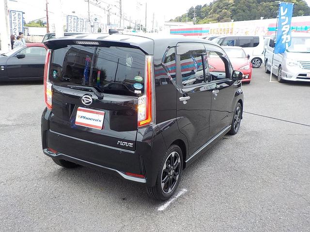 ムーヴ カスタム　ＲＳ　ハイパーＳＡ☆禁煙車☆純正ナビ☆衝突軽減☆　純正ＳＤナビ☆フルセグ☆Ｂｔｏｏｔｈ☆ＤＶＤ再生☆バックカメラ☆ＥＴＣ☆ＬＥＤオートライト☆ＬＥＤフォグ☆バンパーＬＥＤイルミ☆衝突回避支援ブレーキ☆誤発進抑制☆ハーフレザーシート☆黒革ステア☆禁煙車（7枚目）