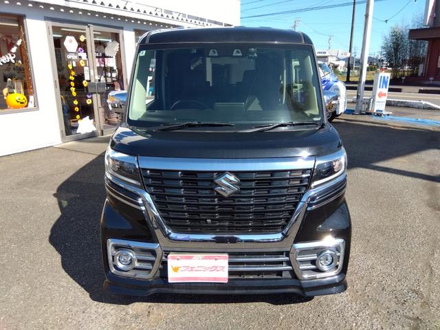 スペーシアカスタム HV-XSターボ☆8型ナビ☆全方位カメラ☆保証付き☆試乗OK ☆ターボ☆8型ナビ☆Bluetooth☆ナビ連動ドラレコ☆ETC☆全方位カメラ☆ハーフレザー&シートヒーター☆レーダーブレーキサポート☆レーダークルーズ☆LEDオートハイビーム☆軽度の冠水歴☆試乗OK(3枚目)