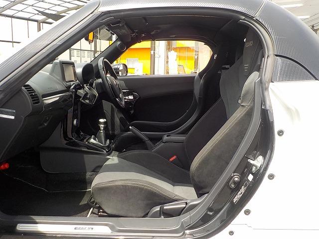 コペン ＧＲスポーツ☆車高調☆フルバケット☆禁煙車☆　軽量ボンネット☆リアウィング☆ＢＲＩＤＥフルバケット☆Ｂｌｉｔｚエアクリ＆タワーバー☆ＨＫＳハイパーＭＡＸ車高調☆ロッソモデューロチタンマフラー☆カーボンルーフラッピング☆ＴＲＤパフォーマンスダンパー（32枚目）
