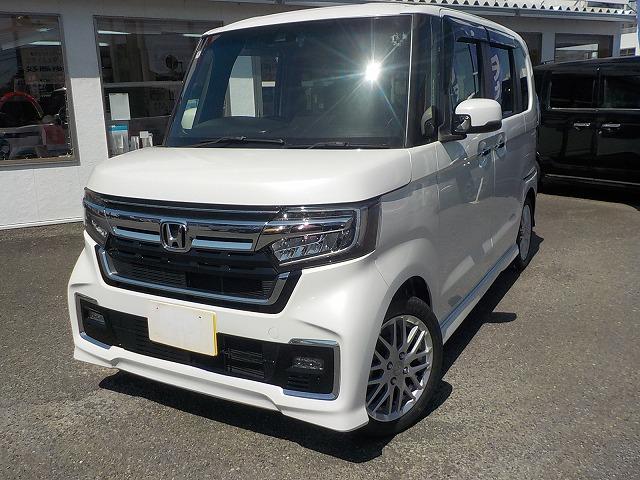 Ｎ－ＢＯＸカスタム Ｌターボ★純正８インチナビ☆ホンダセンシング☆禁煙車☆　純正８型ナビ☆フルセグ☆ＤＶＤ再生☆Ｂｔｏｏｔｈ☆音楽録音☆バックカメラ☆ビルトインＥＴＣ☆前後ドラレコ☆衝突軽減☆アダプティブクルコン☆ＬＥＤオートハイビーム☆ＬＥＤフォグ☆Ｗパワスラ☆禁煙車☆（3枚目）
