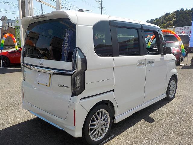 Ｎ－ＢＯＸカスタム Ｌターボ★純正８インチナビ☆ホンダセンシング☆禁煙車☆　純正８型ナビ☆フルセグ☆ＤＶＤ再生☆Ｂｔｏｏｔｈ☆音楽録音☆バックカメラ☆ビルトインＥＴＣ☆前後ドラレコ☆衝突軽減☆アダプティブクルコン☆ＬＥＤオートハイビーム☆ＬＥＤフォグ☆Ｗパワスラ☆禁煙車☆（7枚目）