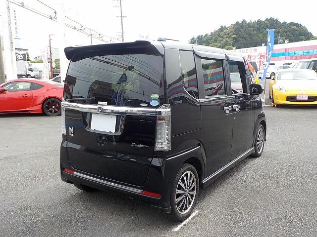 Ｎ－ＢＯＸカスタム ＧターボＬパック★前後ドラレコ☆両パワスラ☆禁煙車☆　純正ナビ☆Ｉｐｏｄ接続☆ＵＳＢ＆ＢＴｏｏｔｈ☆バックカメラ☆ナビ連動ＥＴＣ☆前後ドラレコ☆クルーズコント☆ＬＥＤオートライト☆ＬＥＤフォグ☆パドルシフト☆ハーフレザーシート☆オートリトラミラー☆（7枚目）