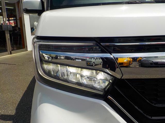 Ｎ－ＢＯＸカスタム Ｇ・Ｌターボホンダセンシング★８インチナビ☆禁煙車☆　純正８インチナビ☆フルセグ☆Ｂｔｏｏｔｈ☆ＤＶＤ再生☆音楽録音☆バックカメラ☆ナビ連動ＥＴＣ☆純正前後ドラレコ☆Ｗパワスラ☆パドルシフト☆ハーフレザー☆シートヒーター☆ＬＥＤオートハイビーム☆衝突軽減（61枚目）