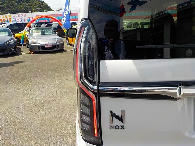 Ｎ－ＢＯＸカスタム Ｇ・Ｌターボホンダセンシング★８インチナビ☆禁煙車☆　純正８インチナビ☆フルセグ☆Ｂｔｏｏｔｈ☆ＤＶＤ再生☆音楽録音☆バックカメラ☆ナビ連動ＥＴＣ☆純正前後ドラレコ☆Ｗパワスラ☆パドルシフト☆ハーフレザー☆シートヒーター☆ＬＥＤオートハイビーム☆衝突軽減（63枚目）