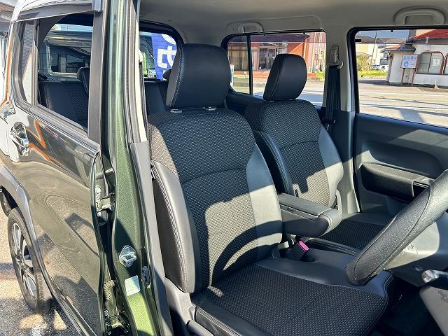 ハスラー Ｊスタイル２ターボ☆ツートンカラー☆全方位Ｍ☆走行１．９万ｋ　ツートンカラー☆ターボ☆半革シート☆ナビ☆Ｂｌｕｅｔｏｏｔｈ☆バックカメラ☆ＥＴＣ☆ドラレコ☆軽減ブレーキ☆車線逸脱警報☆前後誤発進抑制☆オートリトラミラー☆ＬＥＤオートライト☆走行１．９万☆試乗ＯＫ（36枚目）