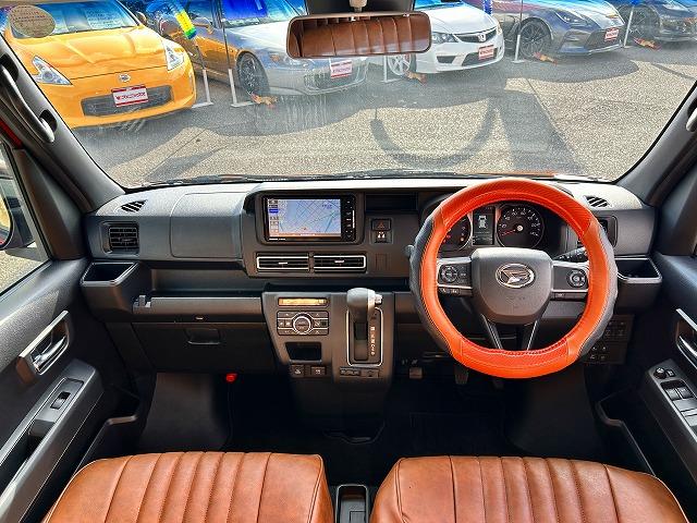 アトレー ＲＳ☆革調シートカバー☆修復無☆禁煙車☆　ＳＤＤナビ・ＤＶＤ再生・Ｂｌｕｅｔｏｏｔｈ・バックカメラ・ブラウン革調シートカバー・天井ロッドホルダー・オーバーヘッドシェルフ・ＬＥＤオートハイビーム・衝突軽減・レーダークルーズ・両パワスラ（2枚目）