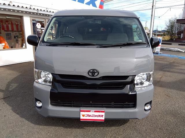 ハイエースワゴン DX ☆キャンピング仕様車☆修復歴無し☆ キャンピング仕様車・ベッドKIT・水道設備・冷蔵庫・網戸付ガラス・ヒッチメンバー・100V電源・SDナビ・フルセグ・DVD再生・音楽録音・バックカメラ・ETC・ミラー一体型ドラレコ・LEDヘッド・禁煙(3枚目)