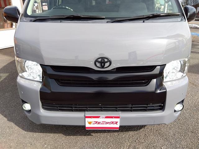 ハイエースワゴン DX ☆キャンピング仕様車☆修復歴無し☆ キャンピング仕様車・ベッドKIT・水道設備・冷蔵庫・網戸付ガラス・ヒッチメンバー・100V電源・SDナビ・フルセグ・DVD再生・音楽録音・バックカメラ・ETC・ミラー一体型ドラレコ・LEDヘッド・禁煙(17枚目)