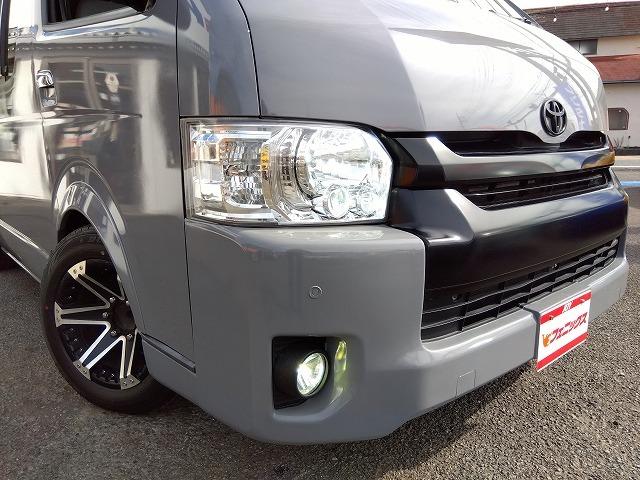 ハイエースワゴン DX ☆キャンピング仕様車☆修復歴無し☆ キャンピング仕様車・ベッドKIT・水道設備・冷蔵庫・網戸付ガラス・ヒッチメンバー・100V電源・SDナビ・フルセグ・DVD再生・音楽録音・バックカメラ・ETC・ミラー一体型ドラレコ・LEDヘッド・禁煙(18枚目)