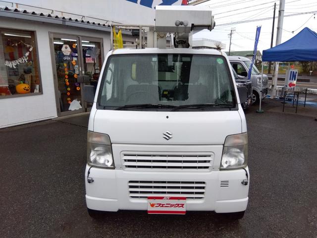 キャリイトラック 高所作業車☆4WD☆キャブシャシーアオリなし☆試乗出来ます☆ アイチコーポレーション製高所作業車☆5速マニュアル☆4WD☆ETC☆バックカメラ付デジタルインナーミラー☆コーナーソナー☆ナビTV☆ヘッドライトレベライザー☆エアコン☆走行4.4万km☆試乗出来ます☆(3枚目)