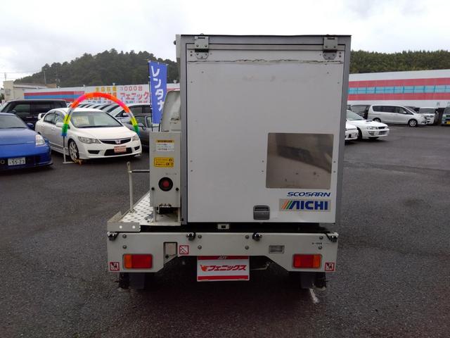 キャリイトラック 高所作業車☆4WD☆キャブシャシーアオリなし☆試乗出来ます☆ アイチコーポレーション製高所作業車☆5速マニュアル☆4WD☆ETC☆バックカメラ付デジタルインナーミラー☆コーナーソナー☆ナビTV☆ヘッドライトレベライザー☆エアコン☆走行4.4万km☆試乗出来ます☆(7枚目)