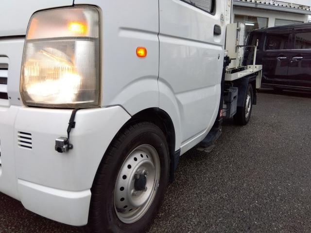 キャリイトラック 高所作業車☆4WD☆キャブシャシーアオリなし☆試乗出来ます☆ アイチコーポレーション製高所作業車☆5速マニュアル☆4WD☆ETC☆バックカメラ付デジタルインナーミラー☆コーナーソナー☆ナビTV☆ヘッドライトレベライザー☆エアコン☆走行4.4万km☆試乗出来ます☆(17枚目)