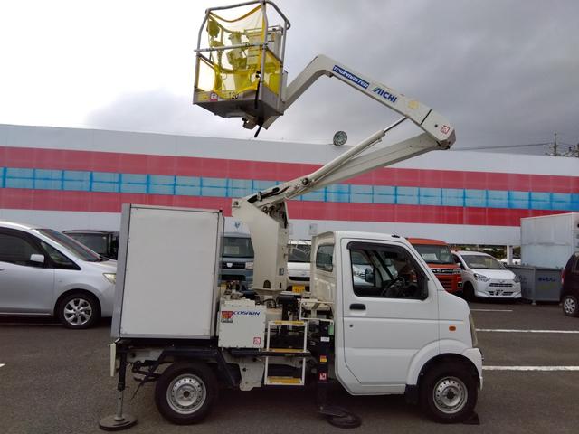 キャリイトラック 高所作業車☆4WD☆キャブシャシーアオリなし☆試乗出来ます☆ アイチコーポレーション製高所作業車☆5速マニュアル☆4WD☆ETC☆バックカメラ付デジタルインナーミラー☆コーナーソナー☆ナビTV☆ヘッドライトレベライザー☆エアコン☆走行4.4万km☆試乗出来ます☆(67枚目)