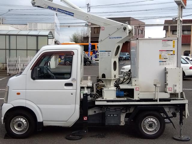 キャリイトラック 高所作業車☆4WD☆キャブシャシーアオリなし☆試乗出来ます☆ アイチコーポレーション製高所作業車☆5速マニュアル☆4WD☆ETC☆バックカメラ付デジタルインナーミラー☆コーナーソナー☆ナビTV☆ヘッドライトレベライザー☆エアコン☆走行4.4万km☆試乗出来ます☆(71枚目)