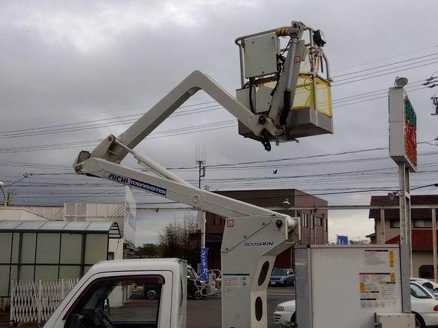 キャリイトラック 高所作業車☆4WD☆キャブシャシーアオリなし☆試乗出来ます☆ アイチコーポレーション製高所作業車☆5速マニュアル☆4WD☆ETC☆バックカメラ付デジタルインナーミラー☆コーナーソナー☆ナビTV☆ヘッドライトレベライザー☆エアコン☆走行4.4万km☆試乗出来ます☆(72枚目)
