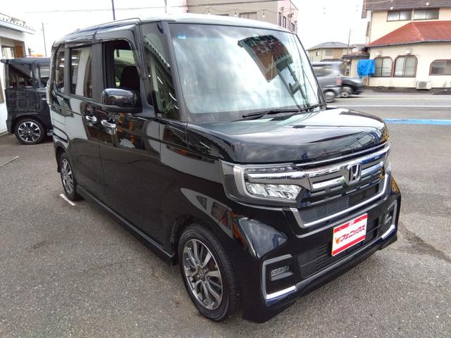 Ｎ－ＢＯＸカスタム Ｌ☆メモリナビ☆前席ヒーター☆禁煙車☆　メモリナビ・ＤＶＤ再生・ＣＤ録音・Ｉｐｏｄ接続・ＵＳＢ＆ＢＴｏｏｔｈ・バックカメラ・ＥＴＣ・前席ヒーター・後方パーキングソナー・ＬＥＤオートハイビーム・レーダークルーズ操舵支援・左パワースライド（4枚目）