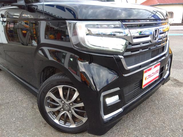 Ｎ－ＢＯＸカスタム Ｌ☆メモリナビ☆前席ヒーター☆禁煙車☆　メモリナビ・ＤＶＤ再生・ＣＤ録音・Ｉｐｏｄ接続・ＵＳＢ＆ＢＴｏｏｔｈ・バックカメラ・ＥＴＣ・前席ヒーター・後方パーキングソナー・ＬＥＤオートハイビーム・レーダークルーズ操舵支援・左パワースライド（18枚目）