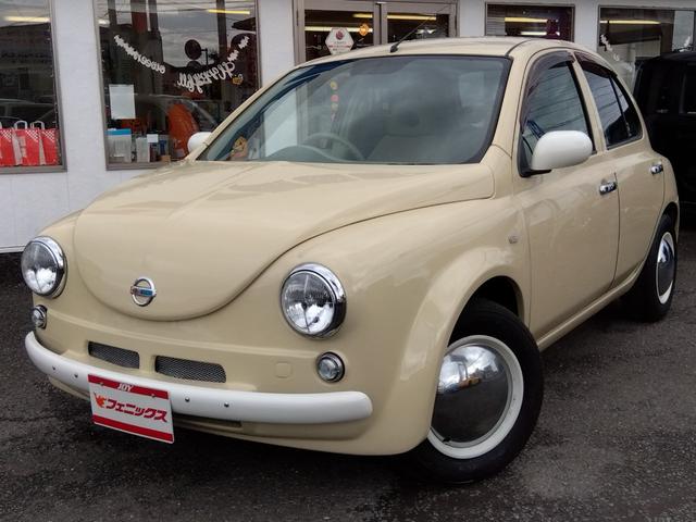 マーチ Good Wood Park製バービー仕様☆修復無☆禁煙車☆ Good Wood Park製ハービー仕様☆専用ホイールキャップ☆メモリナビ☆DVD再生☆Bluetooth☆ETC☆オートリトラミラー☆オートライト☆キーレス☆車検9年4月迄☆走行5.4万☆試乗OK(2枚目)