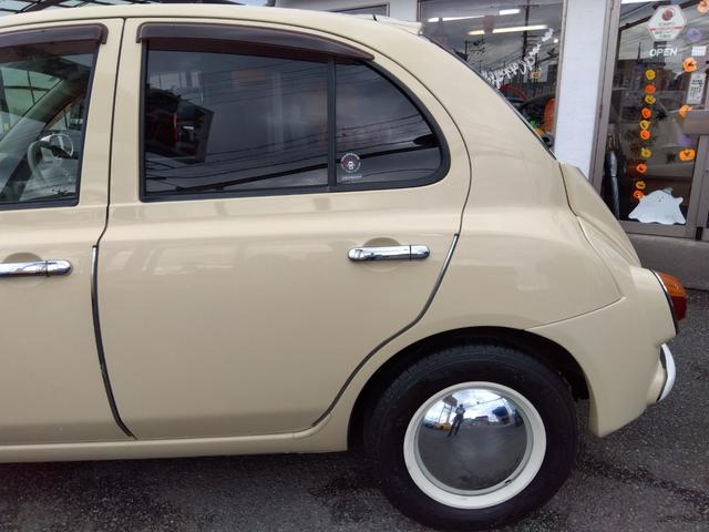 マーチ Good Wood Park製バービー仕様☆修復無☆禁煙車☆ Good Wood Park製ハービー仕様☆専用ホイールキャップ☆メモリナビ☆DVD再生☆Bluetooth☆ETC☆オートリトラミラー☆オートライト☆キーレス☆車検9年4月迄☆走行5.4万☆試乗OK(7枚目)