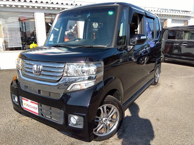 Ｎ－ＢＯＸカスタム ＧＡｐｋｇ☆ナビ☆３６０度ドラレコ☆走行４．１万ｋ☆試乗ＯＫ　ナビ☆ＤＶＤ再生☆ＵＳＢ＆Ｂｌｕｅｔｏｏｔｈ☆バックカメラ☆ＥＴＣ☆前後＆３６０度カメラ付きドラレコ☆ＣＴＢＡ衝突軽減ブレーキ☆ＨＩＤオートライト☆電動ドア☆電格ウィンカーミラ☆走行４．１万☆試乗ＯＫ（2枚目）