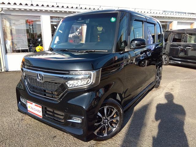 Ｎ－ＢＯＸカスタム ＧＬホンダセンシング☆後期型☆８型ナビ☆ドラレコ☆試乗ＯＫ☆　後期型☆８型ナビ☆ＤＶＤ再生☆Ｂｌｕｅｔｏｏｔｈ☆ＡｐｐｌｅＣａｒ対応☆ナビ連動ドラレコ＆ＥＴＣ☆レーダークルーズ＆運転支援☆ＬＥＤオートハイビーム☆電動ドア☆革調シート☆走行５．０万☆試乗出来ます☆（2枚目）