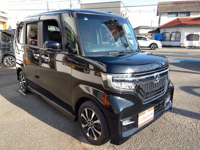 Ｎ－ＢＯＸカスタム ＧＬホンダセンシング☆後期型☆８型ナビ☆ドラレコ☆試乗ＯＫ☆　後期型☆８型ナビ☆ＤＶＤ再生☆Ｂｌｕｅｔｏｏｔｈ☆ＡｐｐｌｅＣａｒ対応☆ナビ連動ドラレコ＆ＥＴＣ☆レーダークルーズ＆運転支援☆ＬＥＤオートハイビーム☆電動ドア☆革調シート☆走行５．０万☆試乗出来ます☆（4枚目）