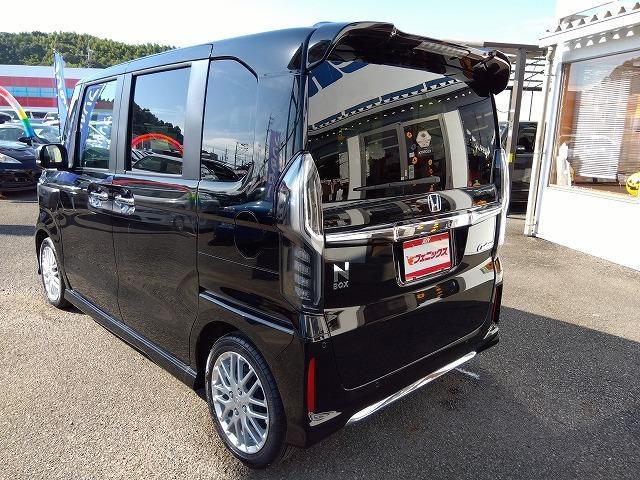 Ｎ－ＢＯＸカスタム Ｌターボ☆最終型☆ナビ☆Ｂカメラ☆半革Ｓ☆禁煙車☆試乗ＯＫ☆　最終型☆ターボ☆パドルシフト☆ナビ☆ＤＶＤ再生☆Ｂｌｕｅｔｏｏｔｈ☆バックカメラ☆ＥＴＣ☆半革シート＆ヒーター☆後方ソナー☆レーダークルーズ☆電子パーキング＆オートホールド☆走行１．６万ｋｍ☆試乗ＯＫ（8枚目）