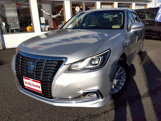 クラウンハイブリッド ロイヤルサルーン☆軽減ブレーキ☆走行3.9万k☆試乗出来ます メーカーナビ☆DVD再生☆Bluetooth☆バックカメラ☆ETC☆前後ドラレコ☆プリクラッシュ☆軽減ブレーキ☆追従クルーズ☆コーナーソナー☆LEDオートハイビーム☆電動シート☆走行3.9万☆試乗OK(2枚目)