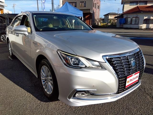 クラウンハイブリッド ロイヤルサルーン☆軽減ブレーキ☆走行3.9万k☆試乗出来ます メーカーナビ☆DVD再生☆Bluetooth☆バックカメラ☆ETC☆前後ドラレコ☆プリクラッシュ☆軽減ブレーキ☆追従クルーズ☆コーナーソナー☆LEDオートハイビーム☆電動シート☆走行3.9万☆試乗OK(4枚目)