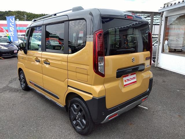 スペーシアギア HV-XZ☆現行型☆ツートンカラー☆9型ナビ☆走行0.2万☆ 現行型☆スマフォ連携9型ナビ☆AppleCar&Android対応☆Bluetooth☆全方位カメラ☆前席&ハンドルヒーター☆操舵支援☆LEDオートハイビーム☆オットマン☆走行0.2万☆試乗出来ます☆(8枚目)