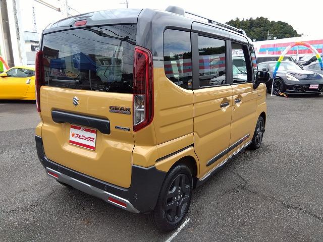 スペーシアギア HV-XZ☆現行型☆ツートンカラー☆9型ナビ☆走行0.2万☆ 現行型☆スマフォ連携9型ナビ☆AppleCar&Android対応☆Bluetooth☆全方位カメラ☆前席&ハンドルヒーター☆操舵支援☆LEDオートハイビーム☆オットマン☆走行0.2万☆試乗出来ます☆(10枚目)