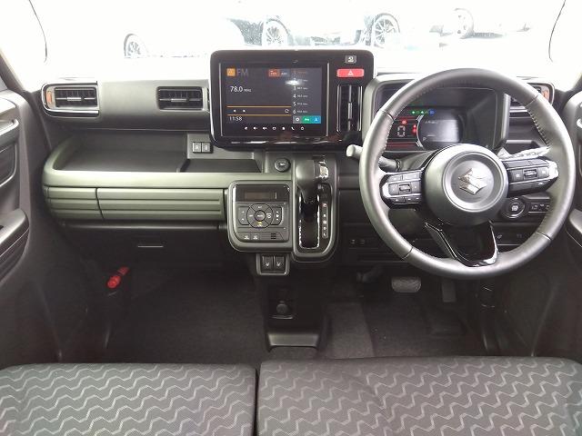 スペーシアギア HV-XZ☆現行型☆ツートンカラー☆9型ナビ☆走行0.2万☆ 現行型☆スマフォ連携9型ナビ☆AppleCar&Android対応☆Bluetooth☆全方位カメラ☆前席&ハンドルヒーター☆操舵支援☆LEDオートハイビーム☆オットマン☆走行0.2万☆試乗出来ます☆(33枚目)