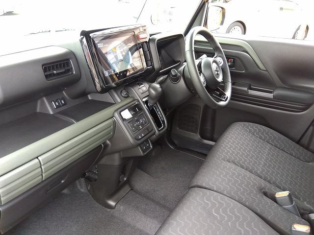 スペーシアギア HV-XZ☆現行型☆ツートンカラー☆9型ナビ☆走行0.2万☆ 現行型☆スマフォ連携9型ナビ☆AppleCar&Android対応☆Bluetooth☆全方位カメラ☆前席&ハンドルヒーター☆操舵支援☆LEDオートハイビーム☆オットマン☆走行0.2万☆試乗出来ます☆(77枚目)