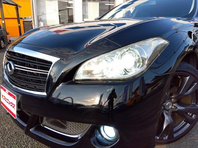 フーガハイブリッド ☆当店買取車☆黒革シート☆メーカーナビ☆サンルーフ☆試乗ＯＫ　☆当店買取車☆メーカーナビ☆黒本革シート☆サンルーフ☆ＤＶＤ再生☆シートヒーター☆バックカメラ☆ＥＴＣ☆Ｂｌｕｅｔｏｏｔｈ☆ＬＥＤオートライト☆２０インチアルミホイール☆走行７．５万ｋｍ☆試乗出来ます（16枚目）