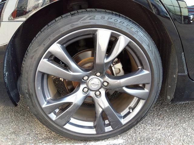 フーガハイブリッド ☆当店買取車☆黒革シート☆メーカーナビ☆サンルーフ☆試乗ＯＫ　☆当店買取車☆メーカーナビ☆黒本革シート☆サンルーフ☆ＤＶＤ再生☆シートヒーター☆バックカメラ☆ＥＴＣ☆Ｂｌｕｅｔｏｏｔｈ☆ＬＥＤオートライト☆２０インチアルミホイール☆走行７．５万ｋｍ☆試乗出来ます（25枚目）