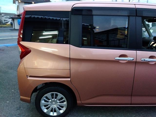 ルーミー ＧＳ☆ワンオーナー☆禁煙車☆純正ナビ☆衝突軽減☆試乗ＯＫ☆　純正ナビ・ＡＵＸ入力・ＢＴｏｏｔｈ・バックカメラ・ドラレコ・クルーズコント・クリアランスソナー・スマートアシスト・レーンディパーチャーアラート・オートライト・ワンタッチ両パワスラ・ワンオーナー（13枚目）