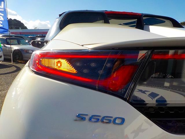 Ｓ６６０ α☆電動可変ウィング☆モデューロアルミ☆試乗出来ます☆　純正マルチモニター・バックカメラ・ＥＴＣ・パドルシフト・黒革巻きステア・革＆スウェード調コンビシート・ＬＥＤオートライト・クルーズコントロール・電動可変ウィング・モデューロ１６インチアルミ・試乗ＯＫ（51枚目）