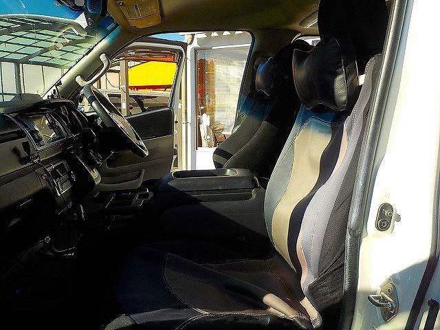 ハイエースバン ロングスーパーＧＬ☆ディーゼルターボ☆４ＷＤ☆キャリア付☆　アイバＷＯＲＫＳルーフキャリア・リアラダー・社外１７インチアルミ・ＬＥＤテール・ＲＥＣＡＲＯシート・前後ドラレコ・サブウーハー＆ツイーター・ＬＥＤオートライト・スマートキー・ＤＶＤ再生・ＢＴｏｏｔｈ（54枚目）